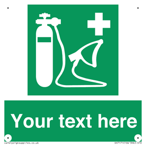 Custom Oxygen resuscitator